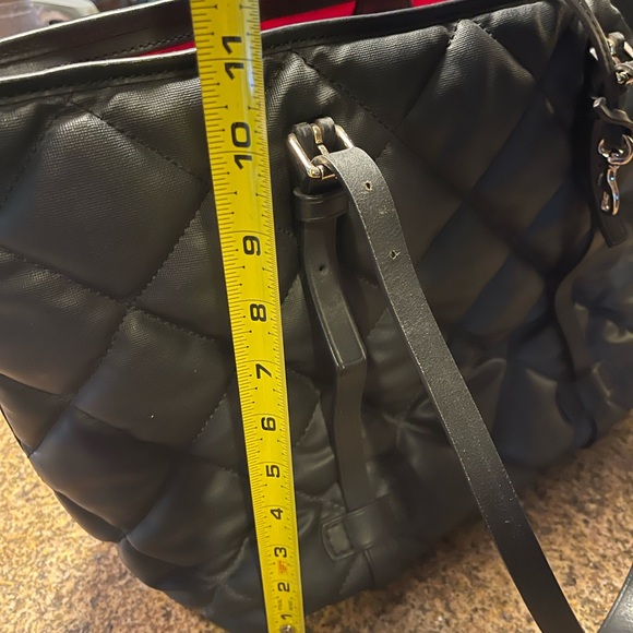 Dooney & Bourke quilted black tote - Picture 7 of 8